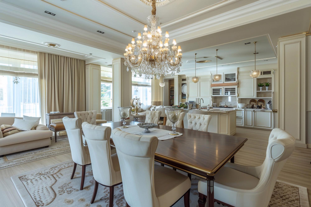 D&eacute;tail finition peinture appartement Haussmannien Paris 8&egrave;me