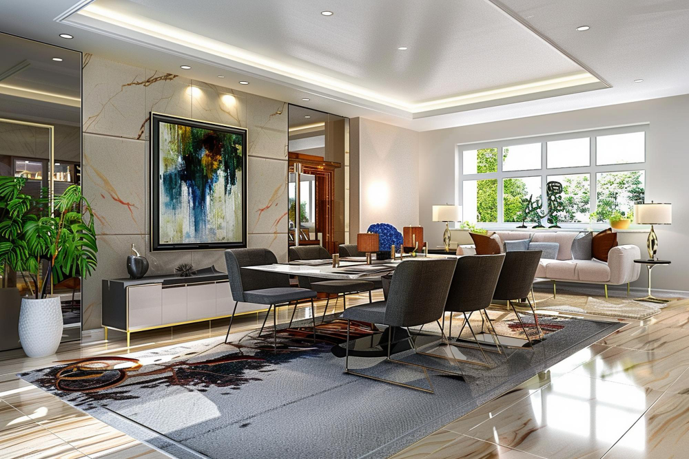 Salle de bain luxe marbre renovation complete Paris