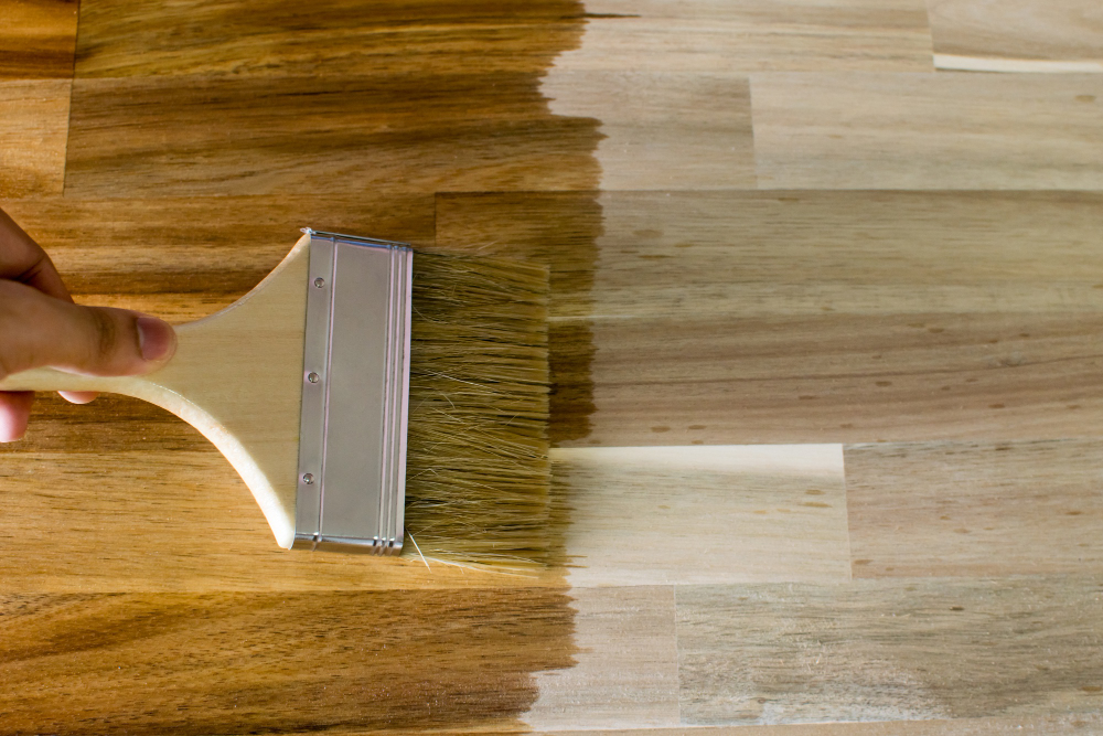 Huilage parquet naturel chene aspect bois brut authentique